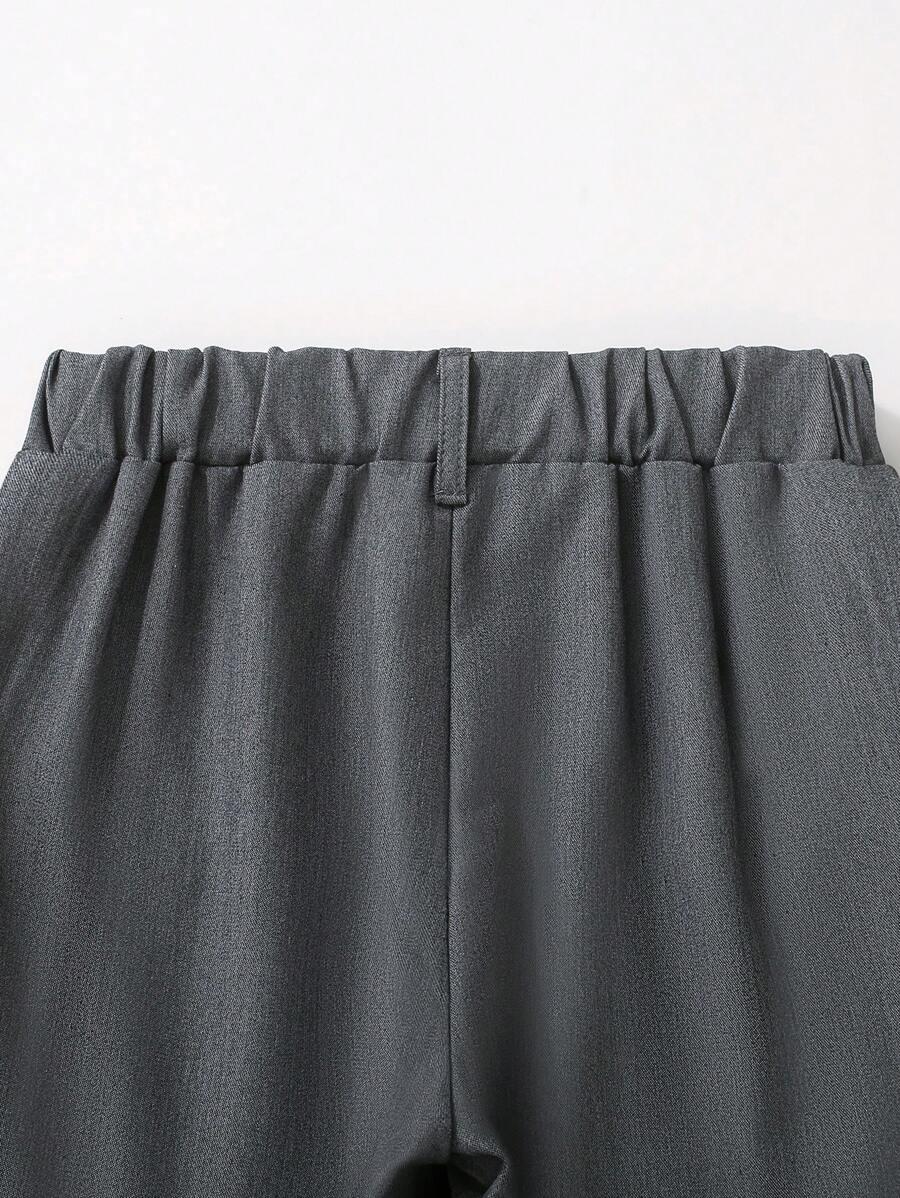 szare spodnie materiałowe