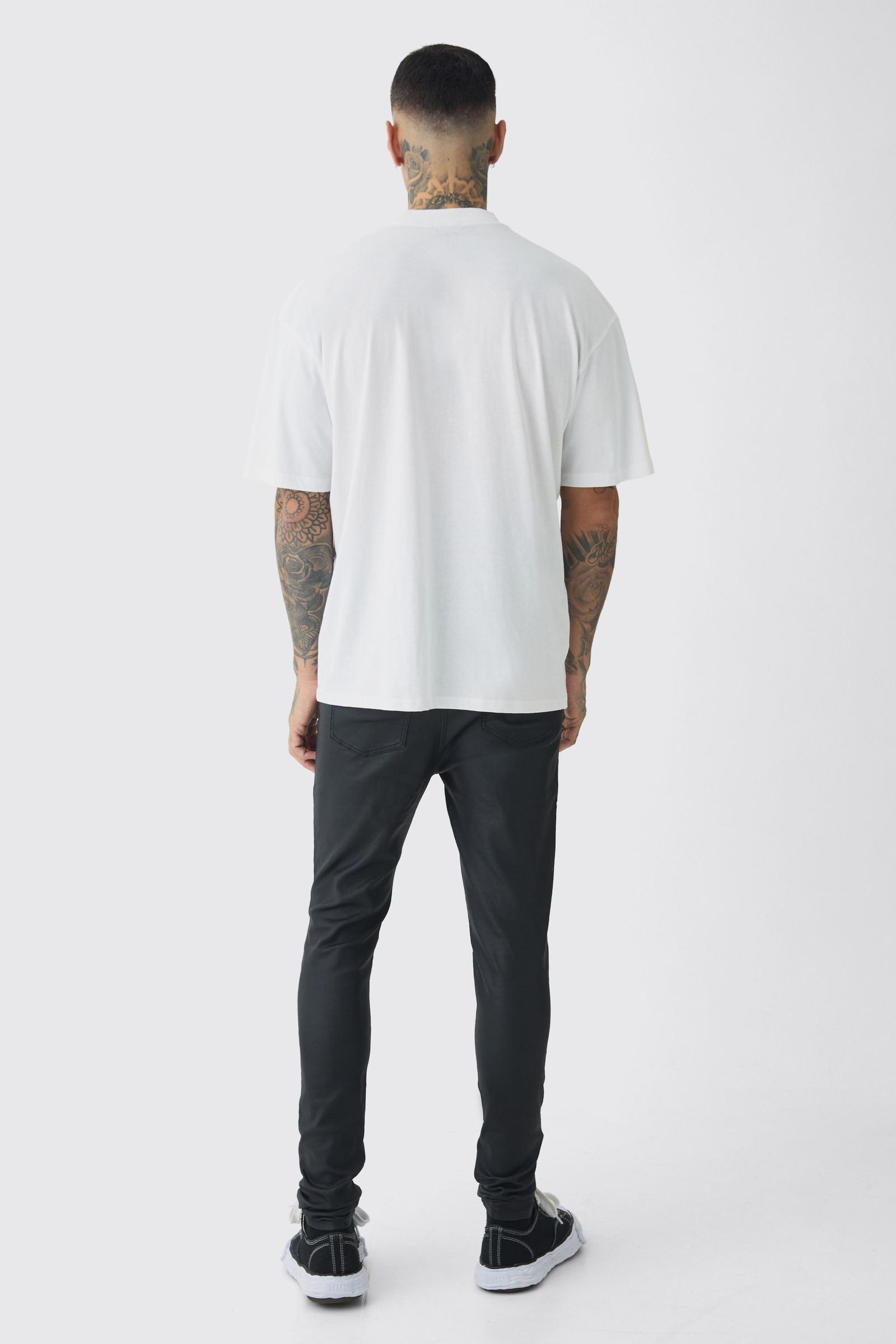 BIAŁY T-SHIRT PRINT