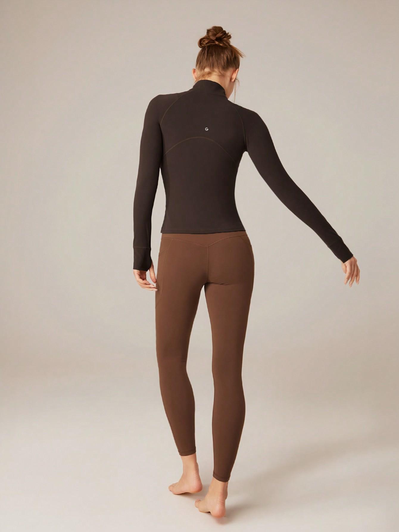 BLUZA STÓJKA ZAMEK