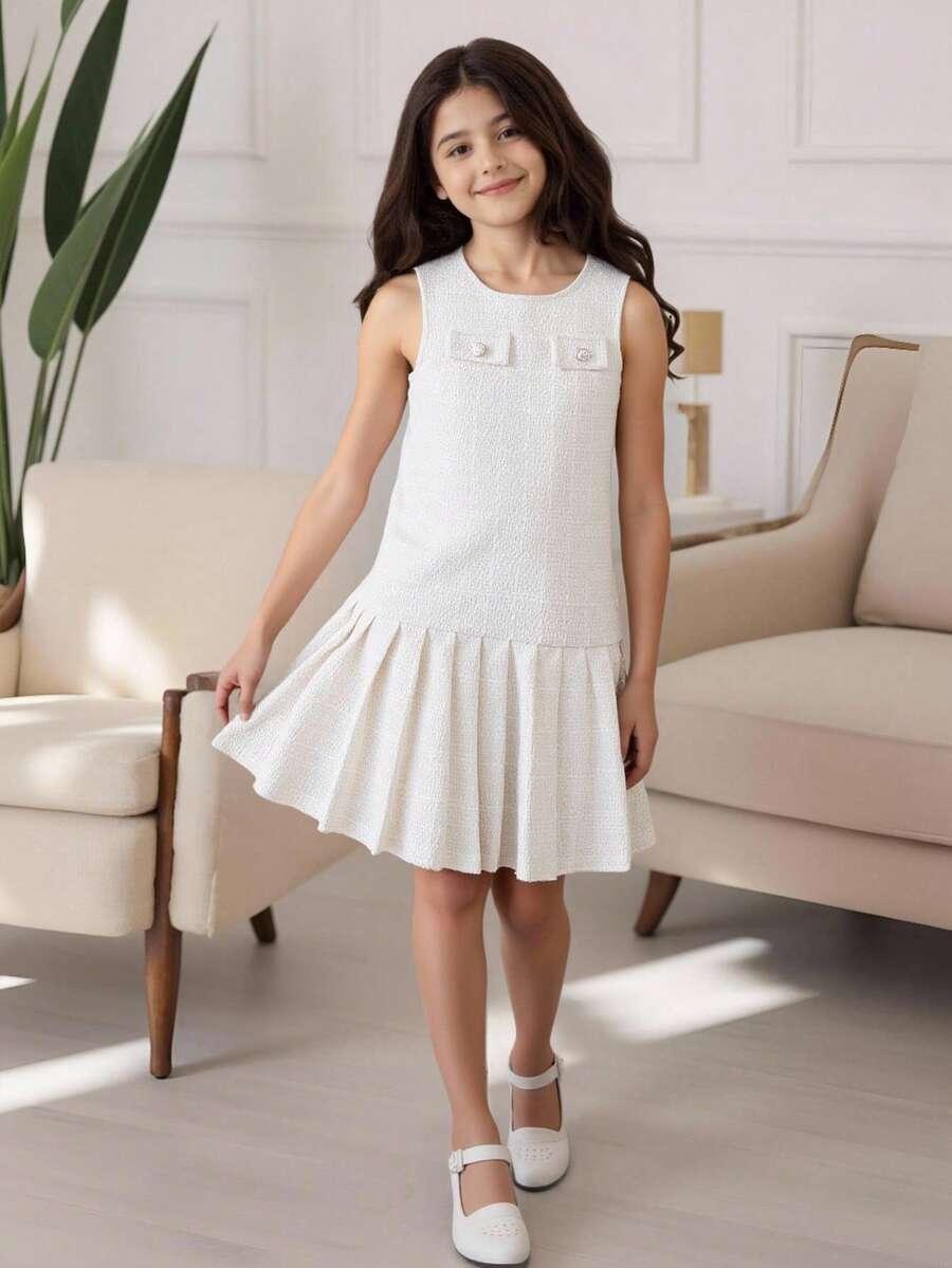 ELEGANCKA PLISOWANA SUKIENKA