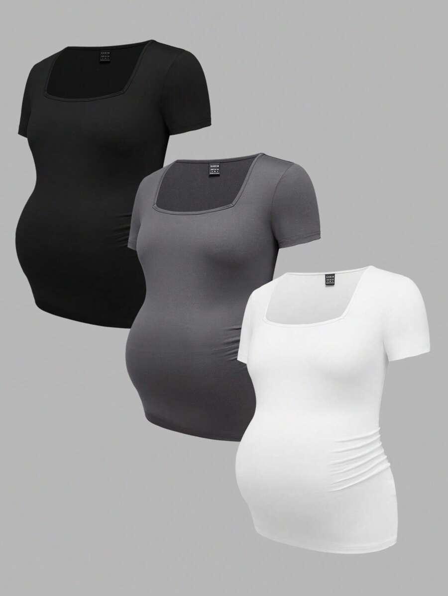 CIĄŻOWA BLUZKA 3-PACK