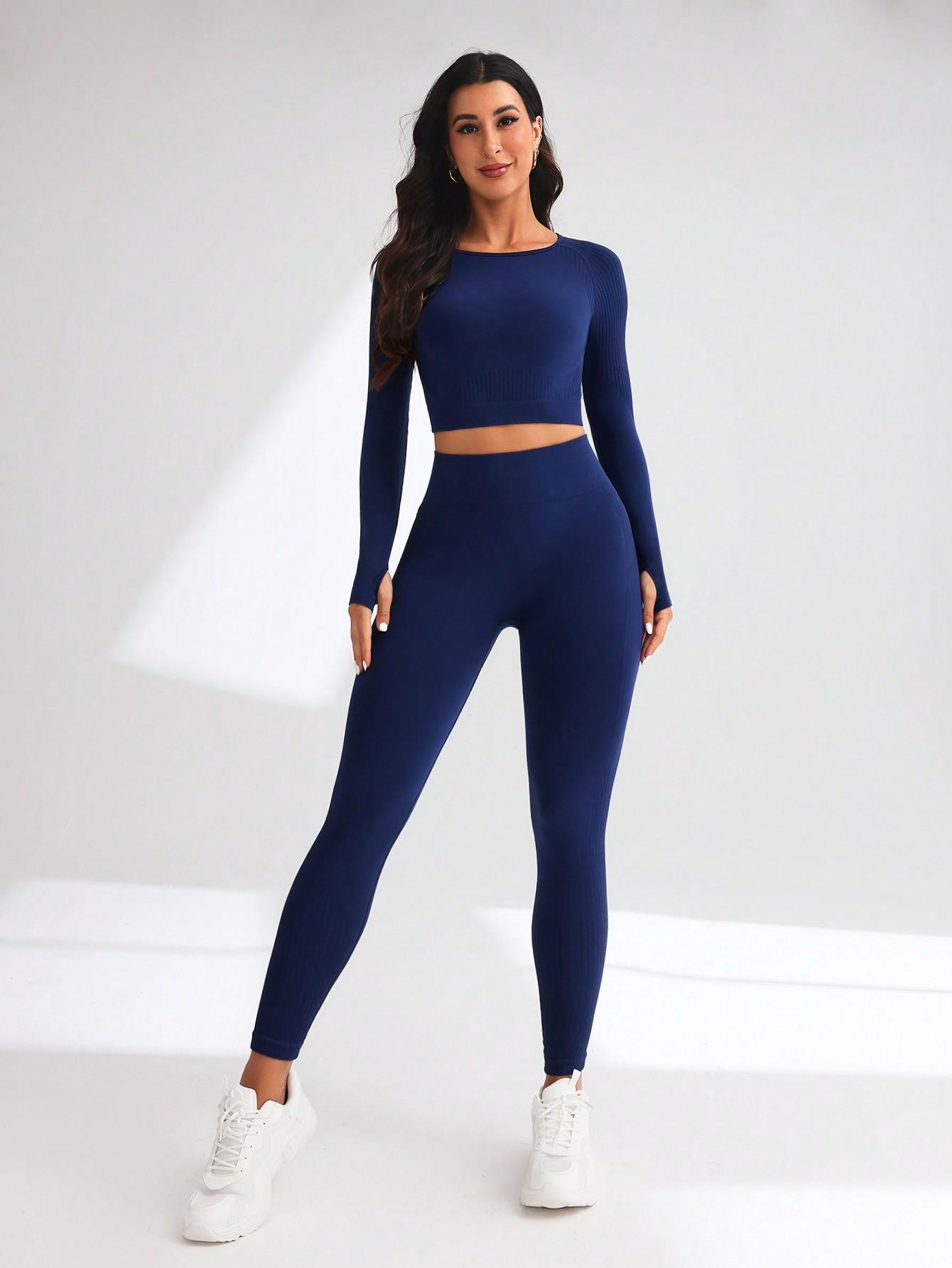 BLUZKA LEGGINSY  KOMPLET SPORTOWY
