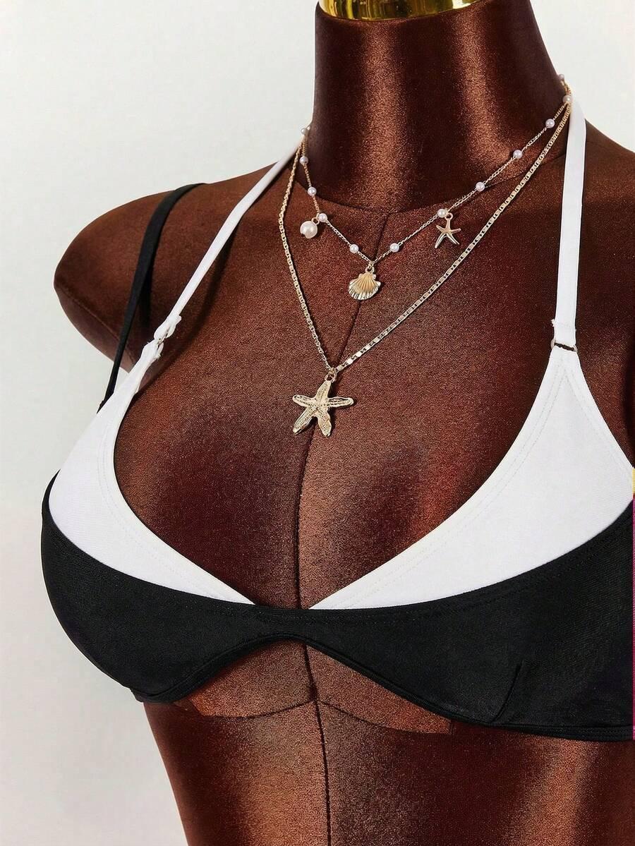 dwuczęściowy kostium kąpielowy bikini