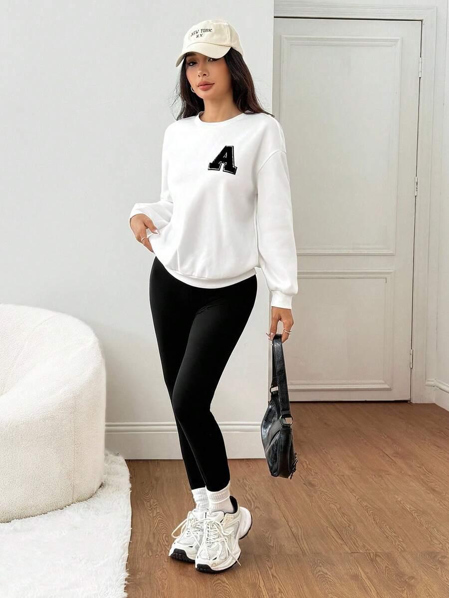 czarne legginsy wysoki stan