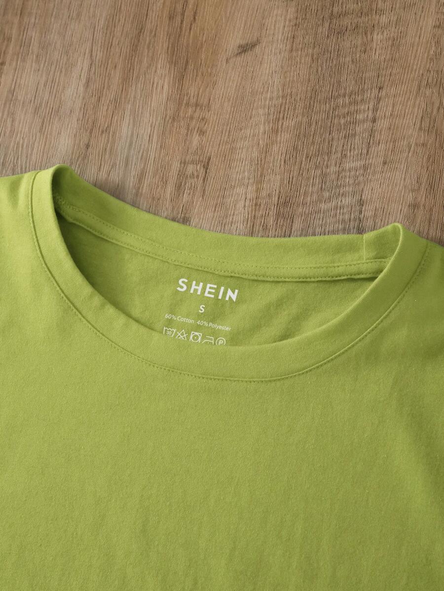zielony t-shirt basic