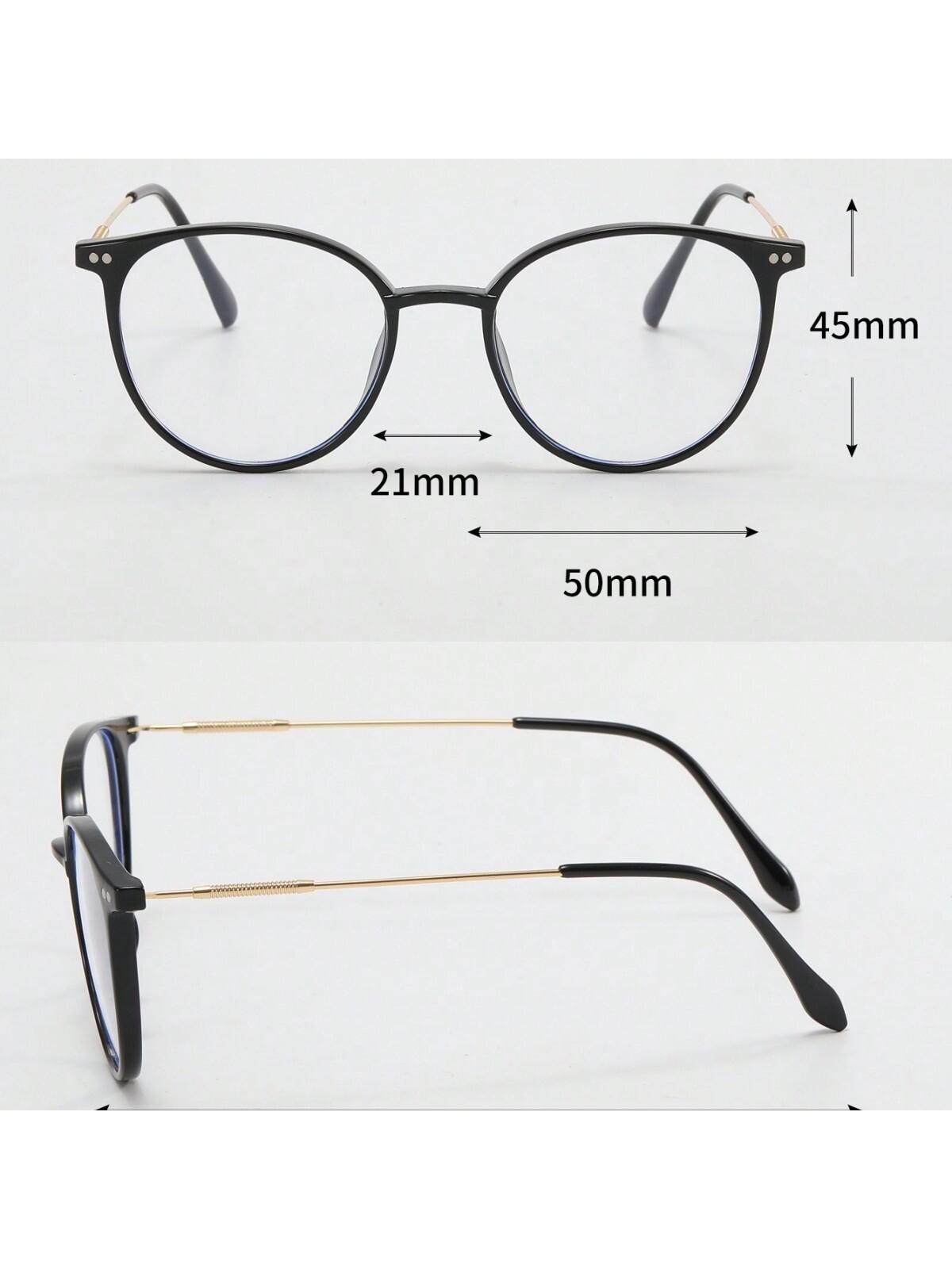 czarne okulary zerówki