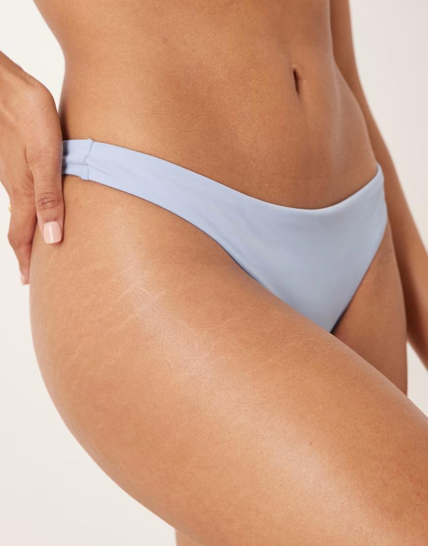 NIEBIESKI DÓŁ OD BIKINI STRINGI