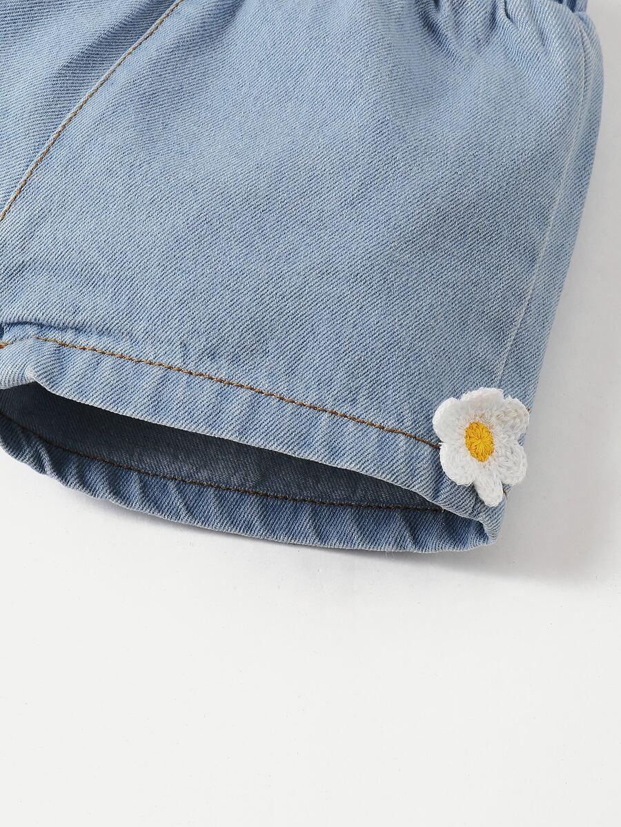 krótkie spodenki jeans