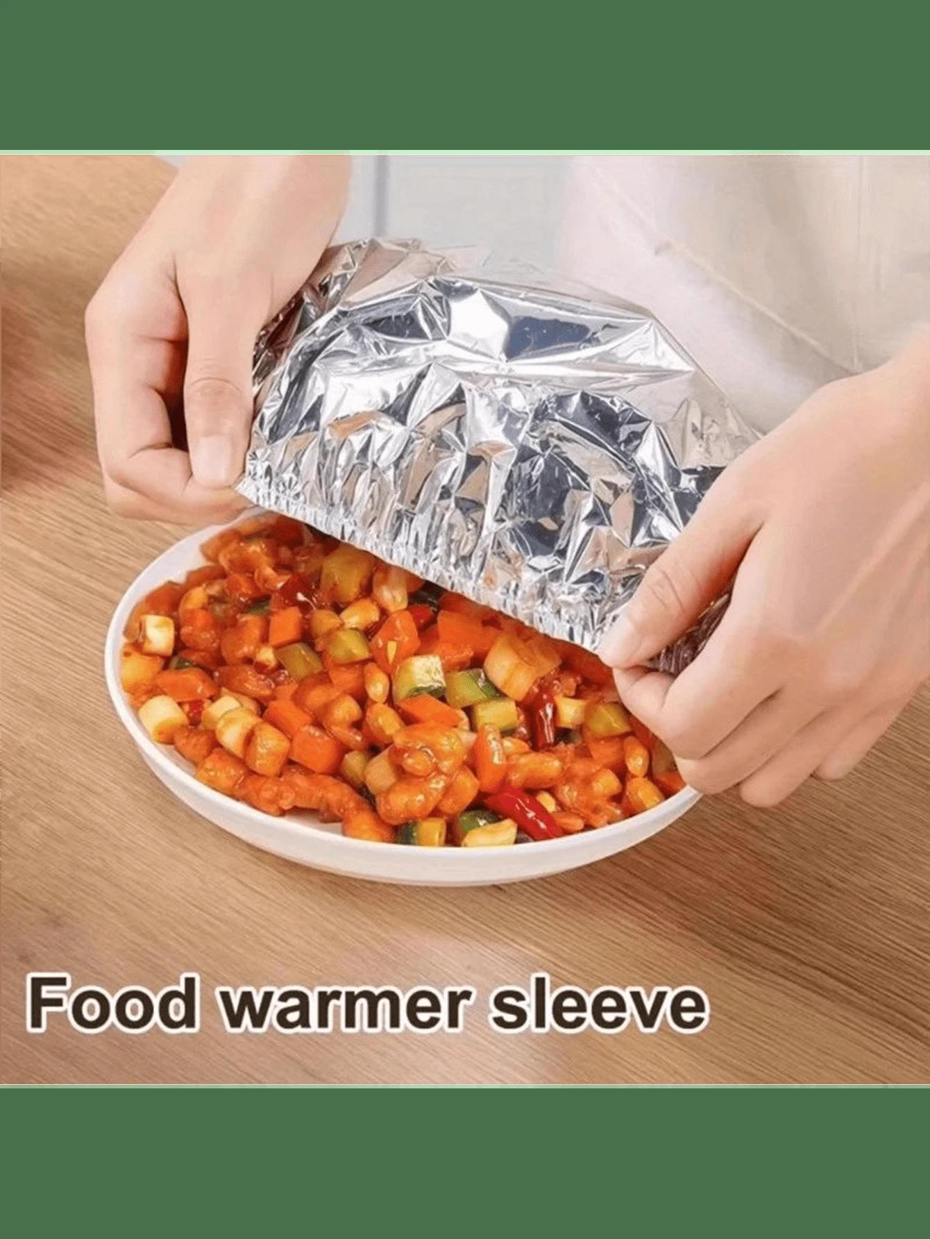 OKRĄGŁA FOLIA ALUMINIOWA 50SZT. 