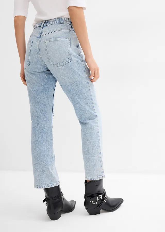 NIEBIESKIE SPODNIE JEANS 