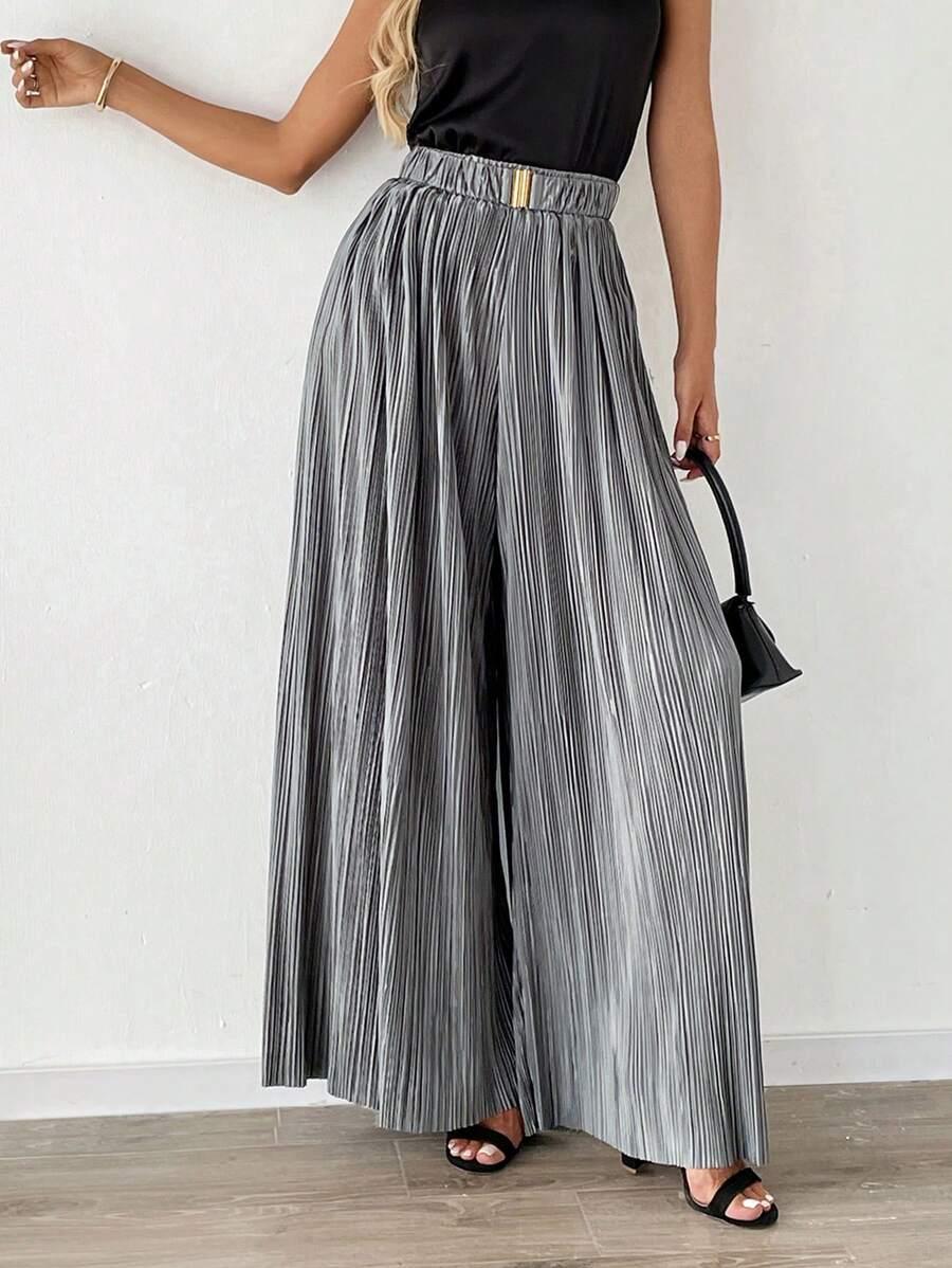ELEGANCKIE SPODNIE DAMSKIE WYSOKI STAN