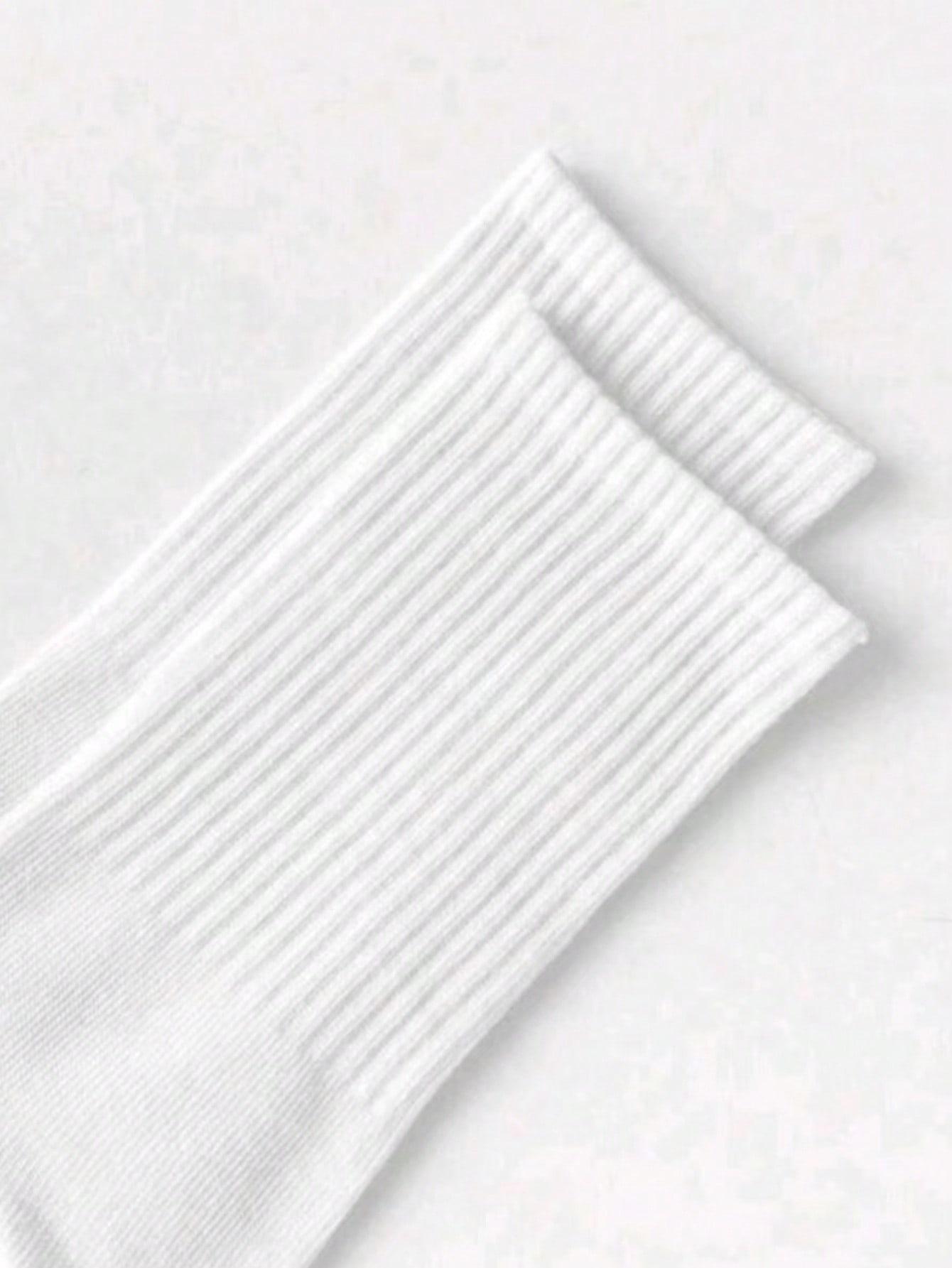 BIAŁE klasyczne SKARPETKI 