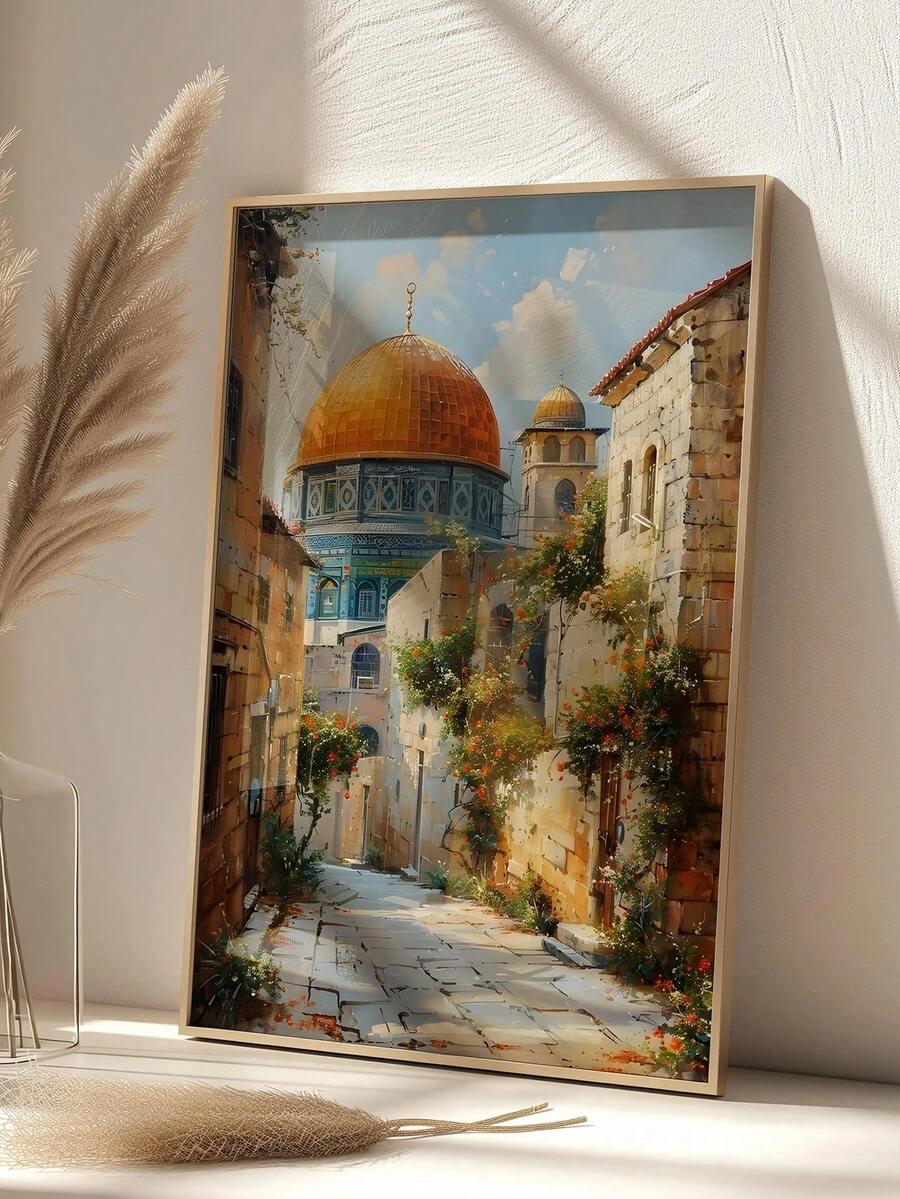 plakat na ścianę wzór