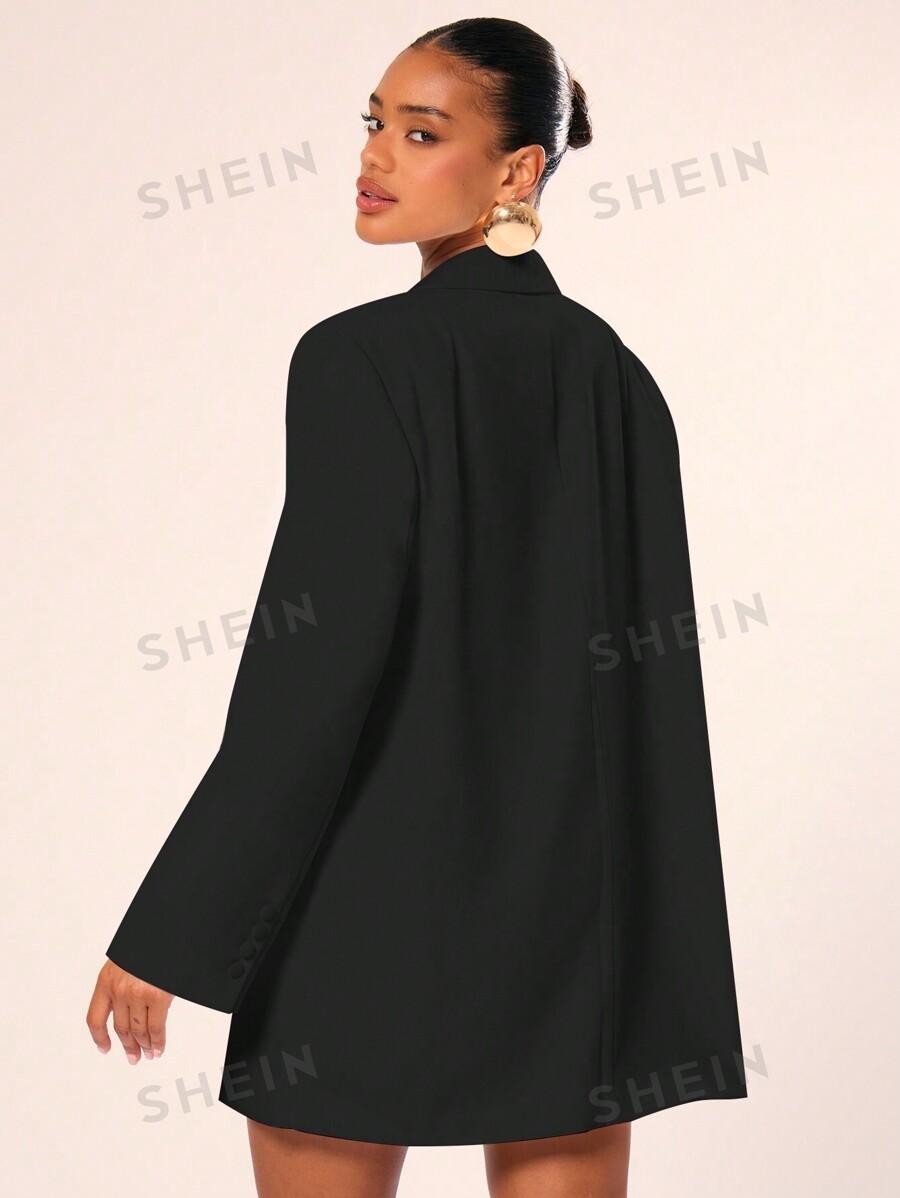 CZARNA KLASYCZNA MARYNARKA OVERSIZE