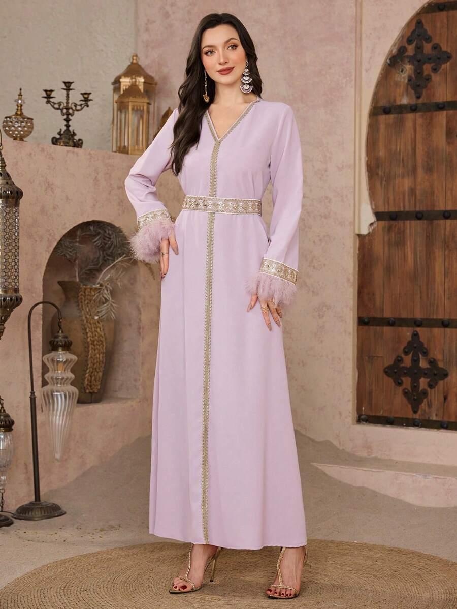 maxi sukienka v-neck