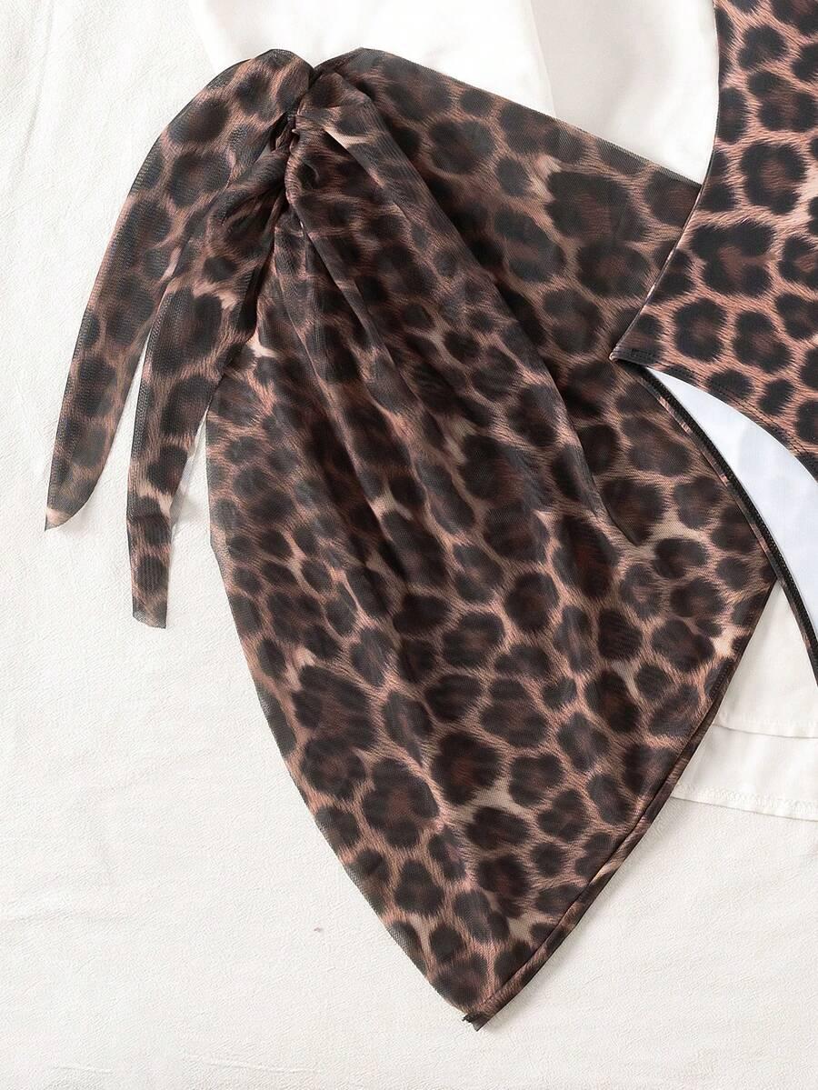 JEDNOCZĘŚCIOWY STRÓJ KĄPIELOWY ANIMAL PRINT