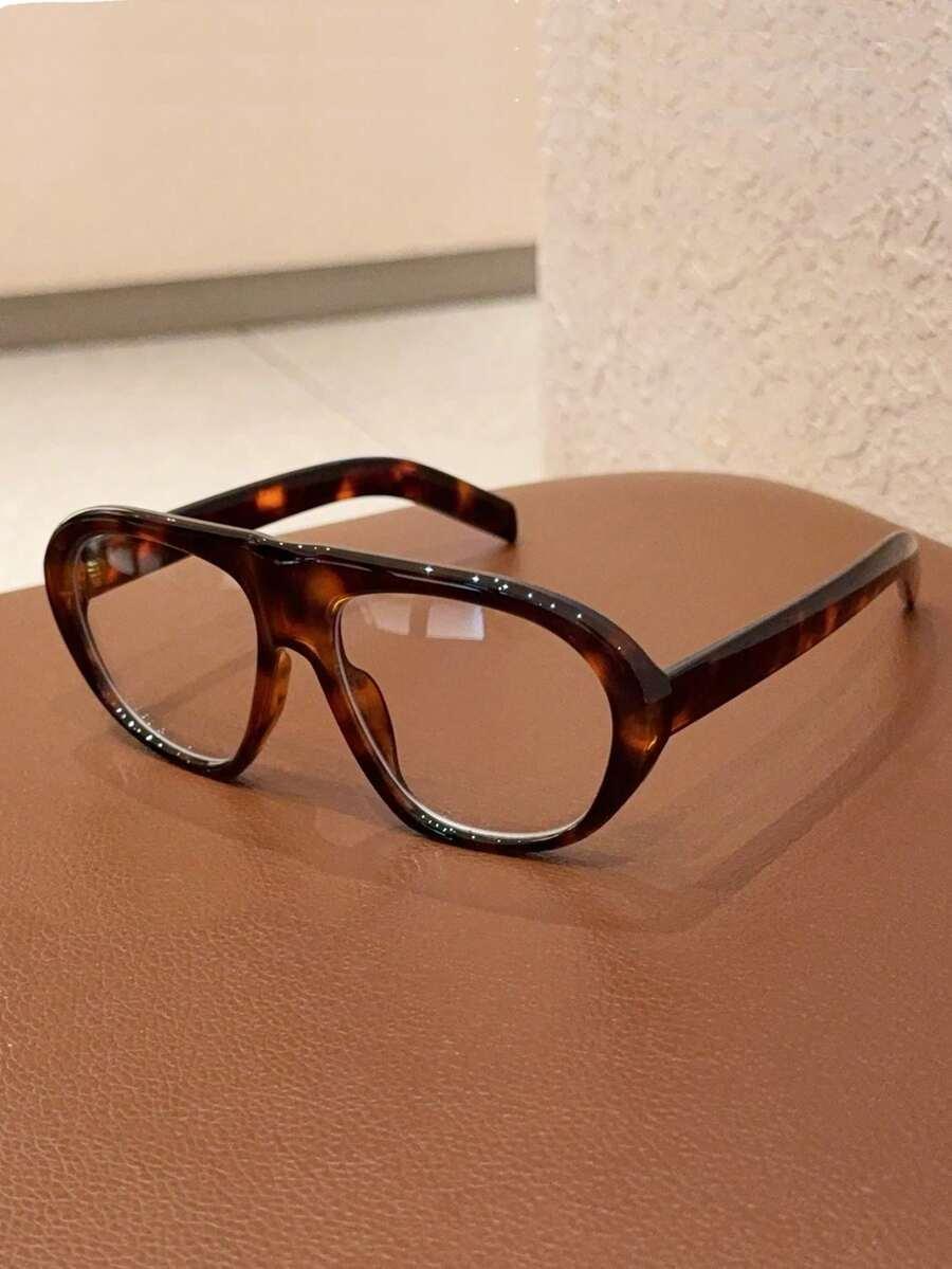okulary zerówki animal print