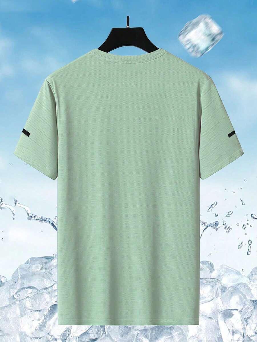zielony T-SHIRT SPORTOWY