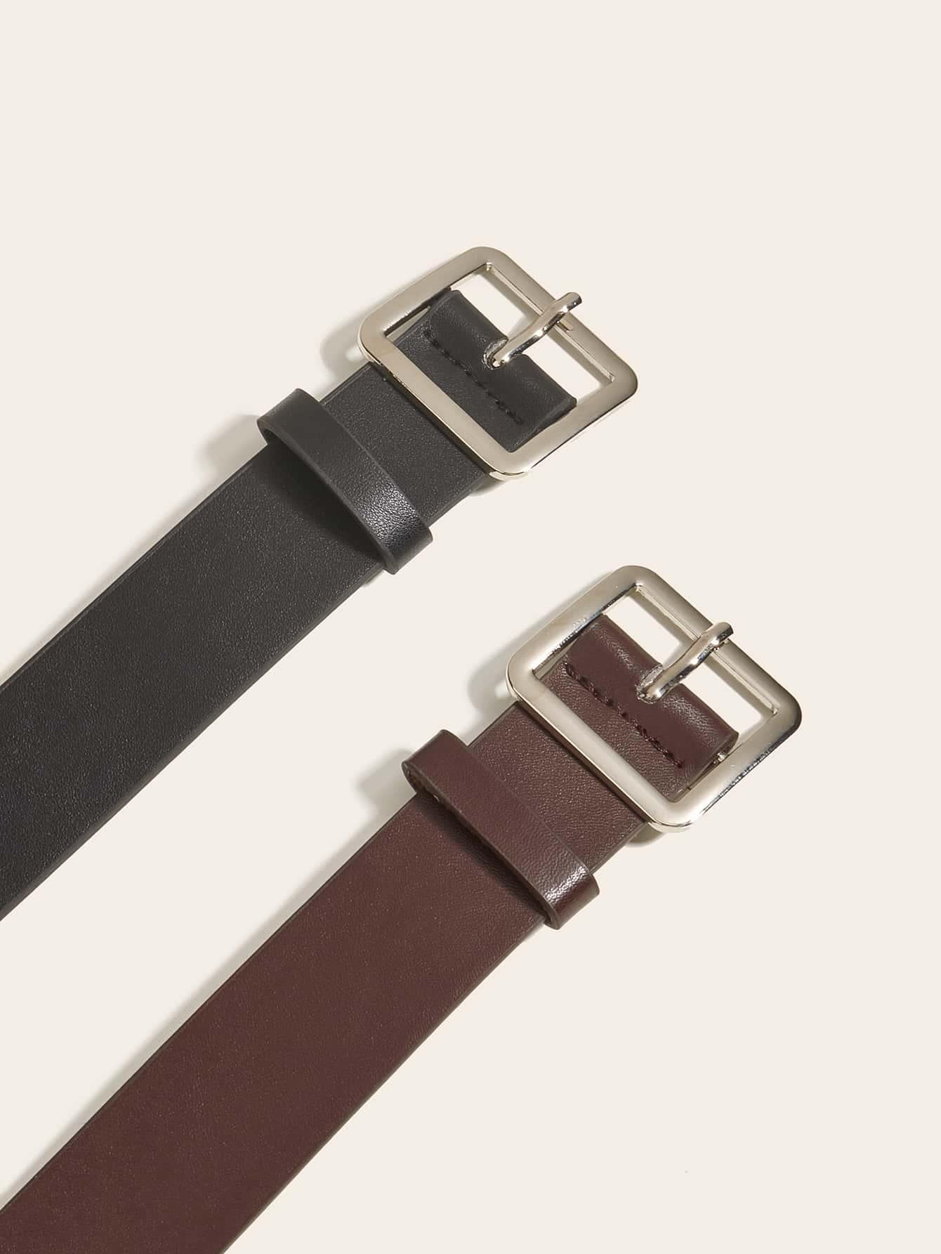 PASEK IMITACJA SKÓRY 2-PACK