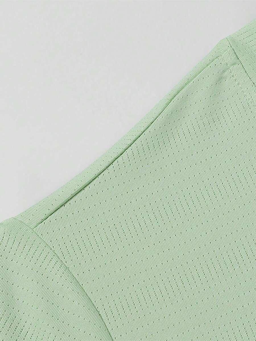 zielony T-SHIRT SPORTOWY