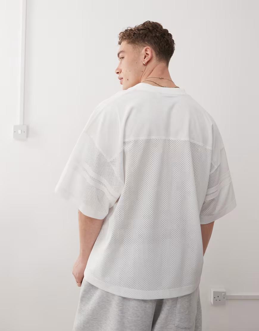 BIAŁY T-SHIRT ZDOBIENIE