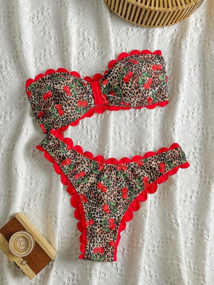 DWUCZĘŚCIOWY KOMPLET BIKINI MIX WZORÓW