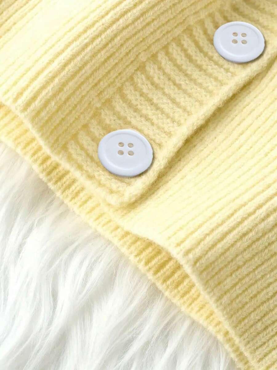 żółty sweter kaptur