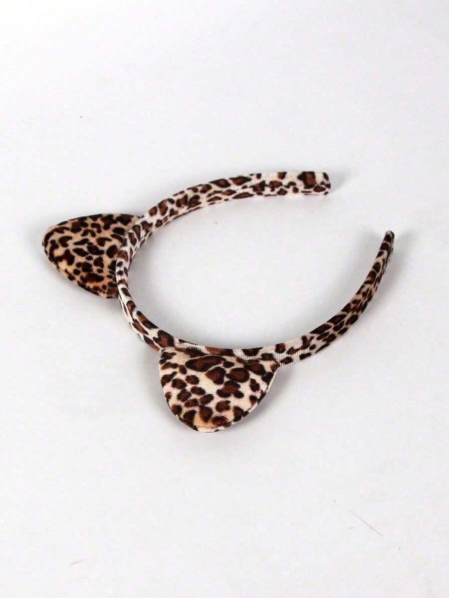 OPASKA NA GŁOWĘ animal print 