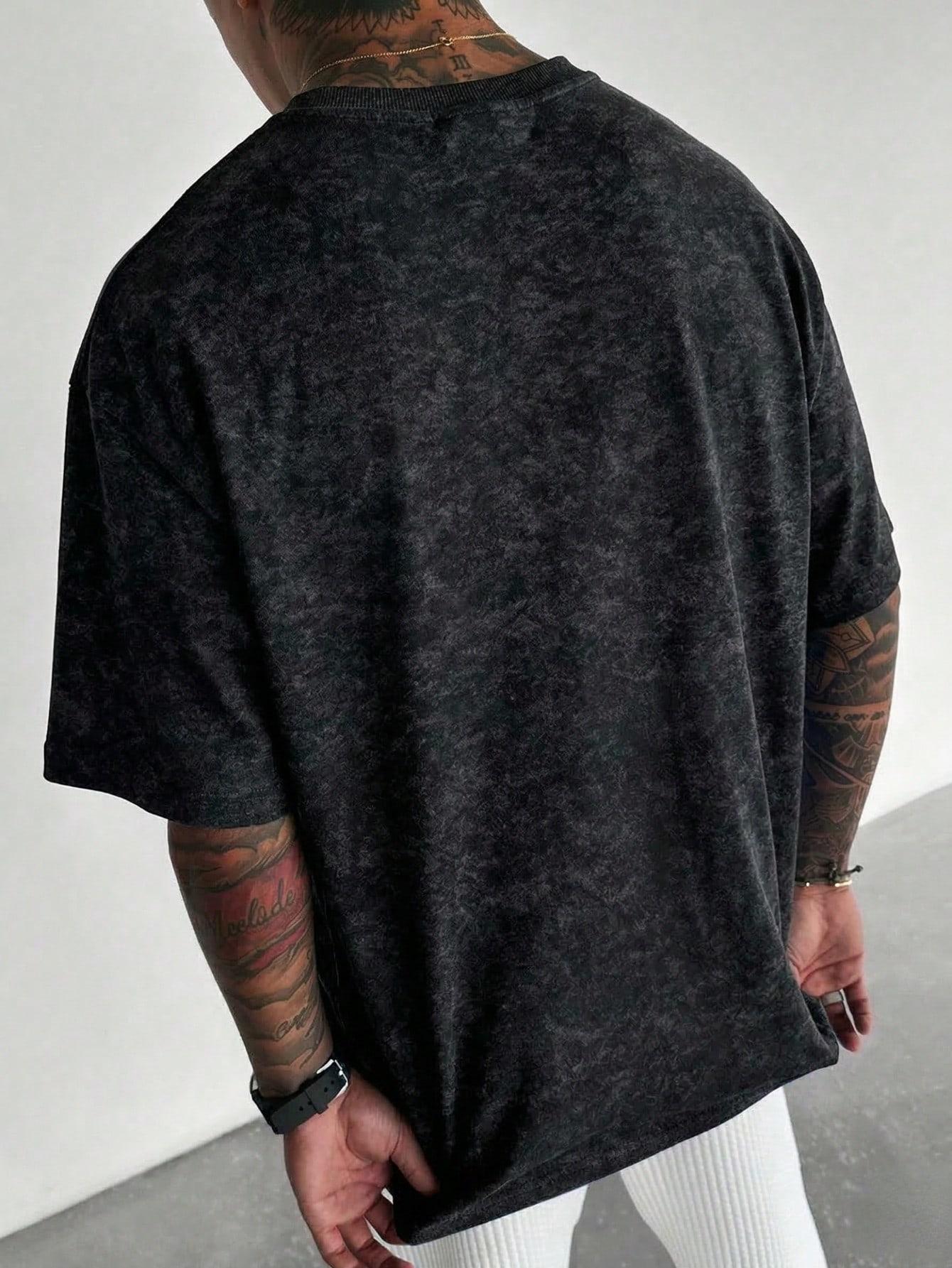 t-shirt z nadrukiem