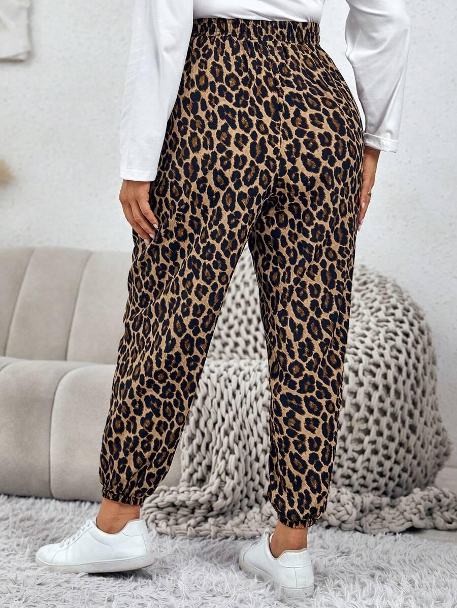 spodnie animal print