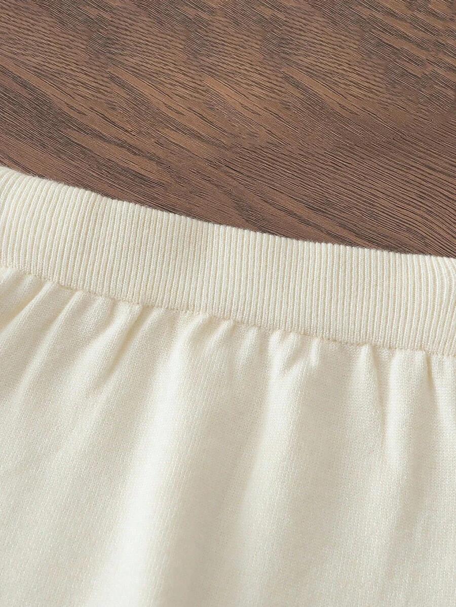 komplet sweter spodnie