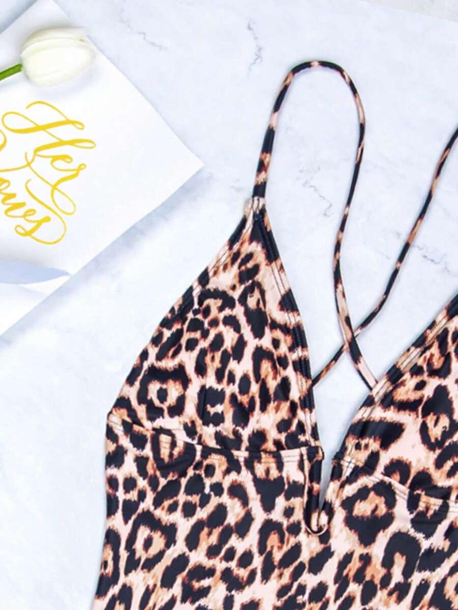 JEDNOCZĘŚCIOWY STRÓJ KĄPIELOWY ANIMAL PRINT