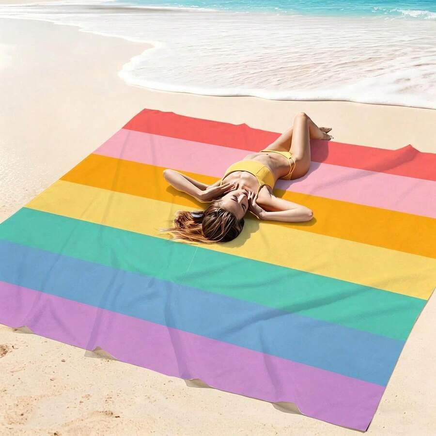 mata plażowa paski