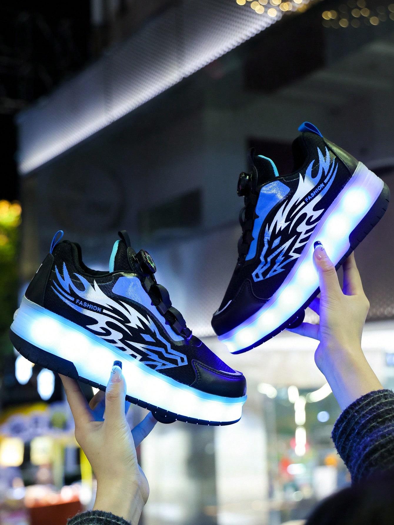 niebieskie buty sportowe 