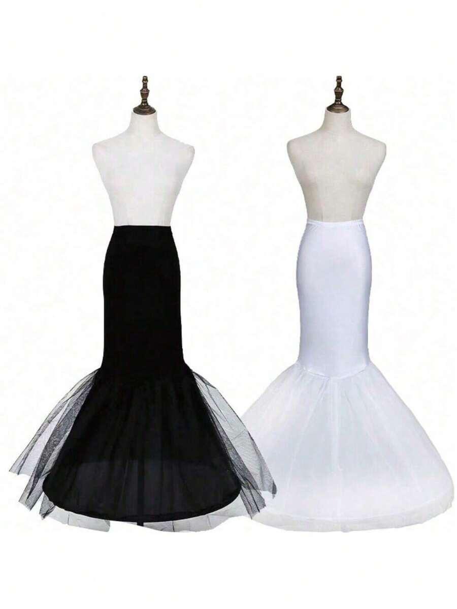 czarna halka maxi 