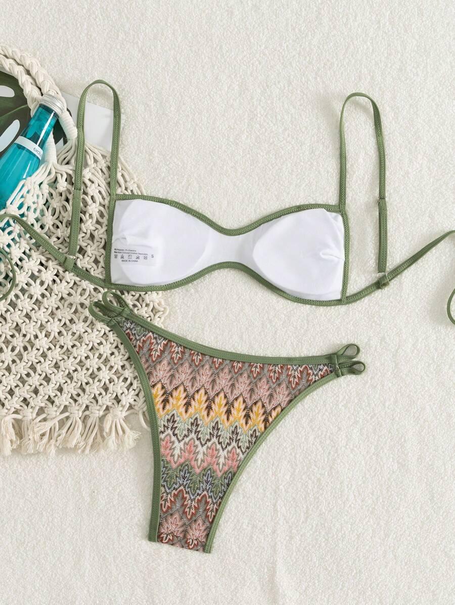 góra od bikini wzór