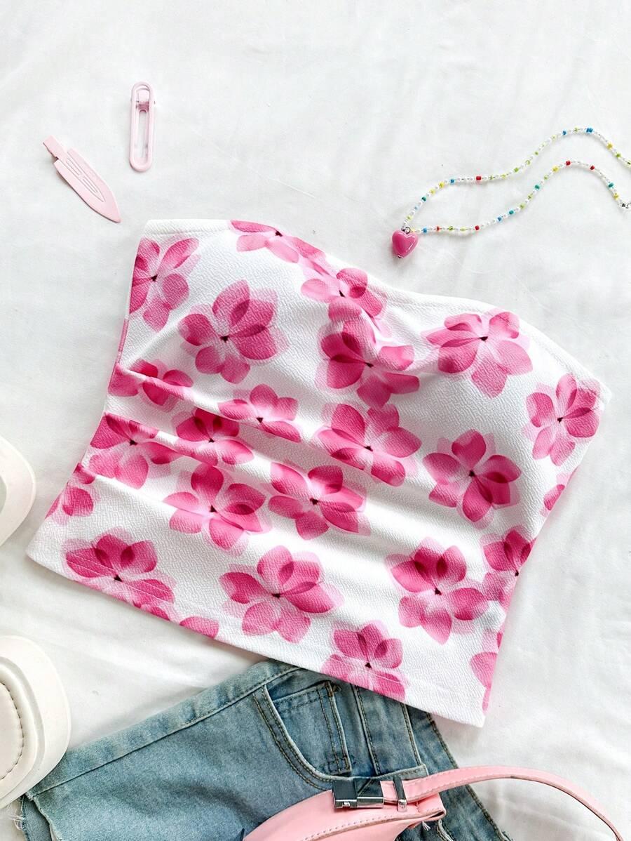 TOP FLORAL PRINT 