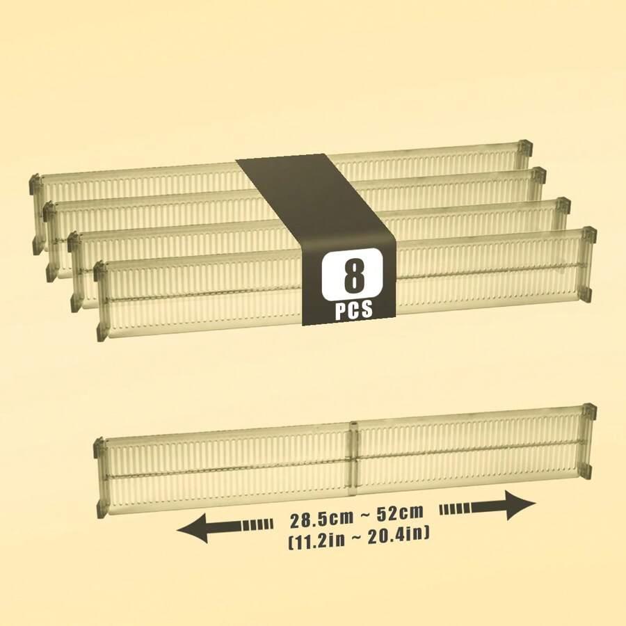 Regulowana przegródka do szuflady 8-pack