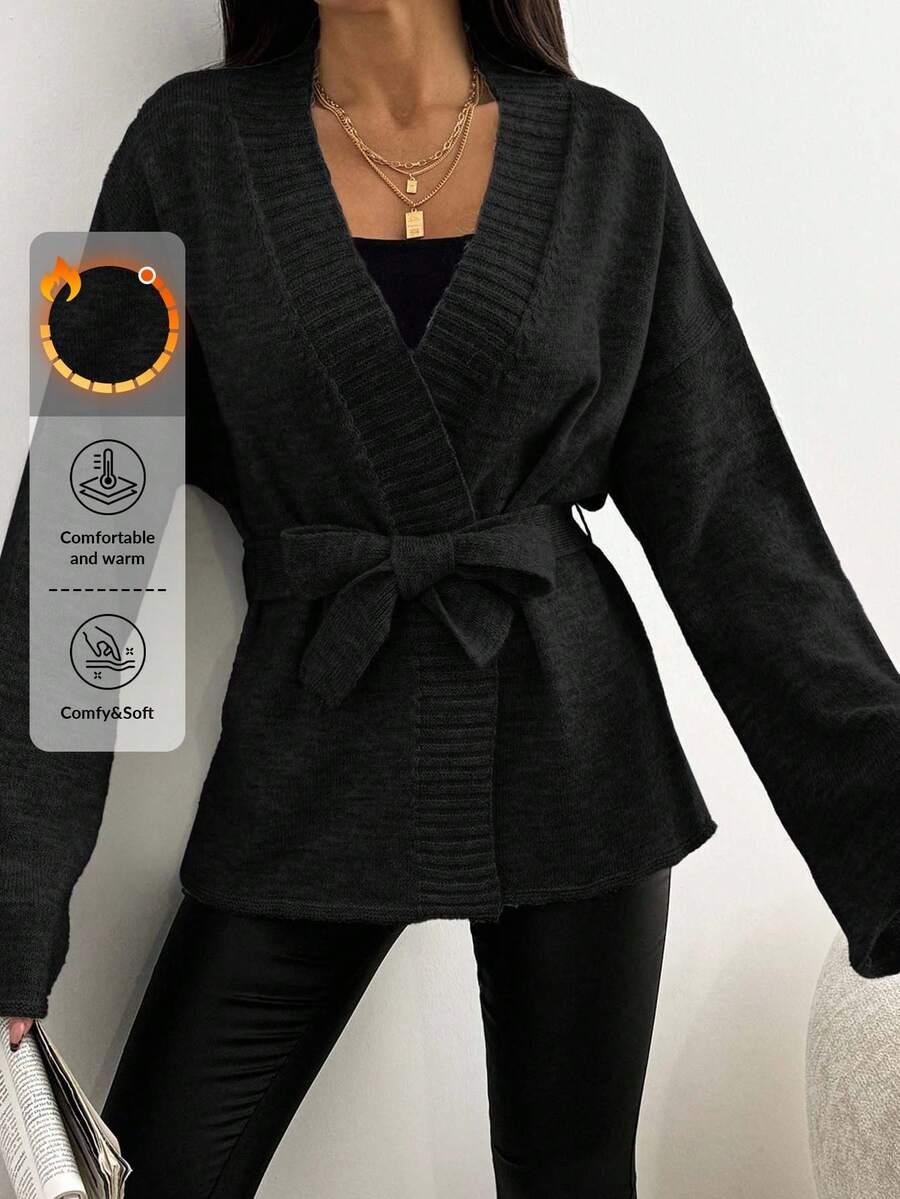 CZARNY SWETER CASUAL