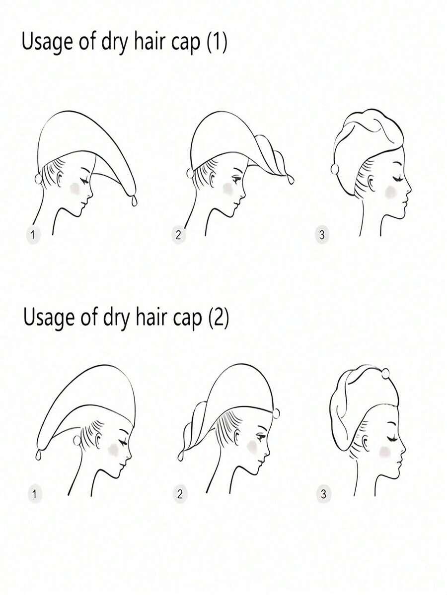 beżowy ręcznik turban na głowę