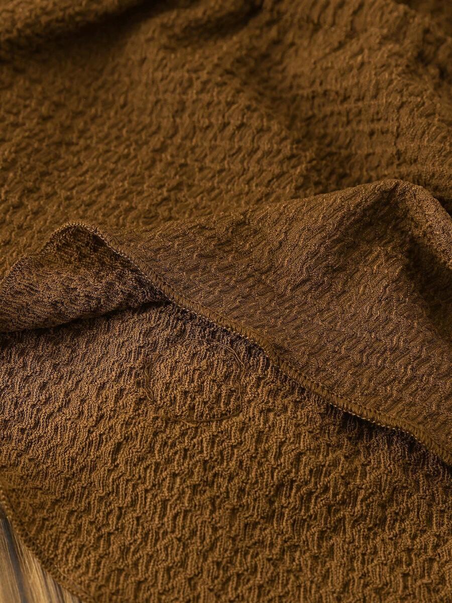 brązowe spodnie casual
