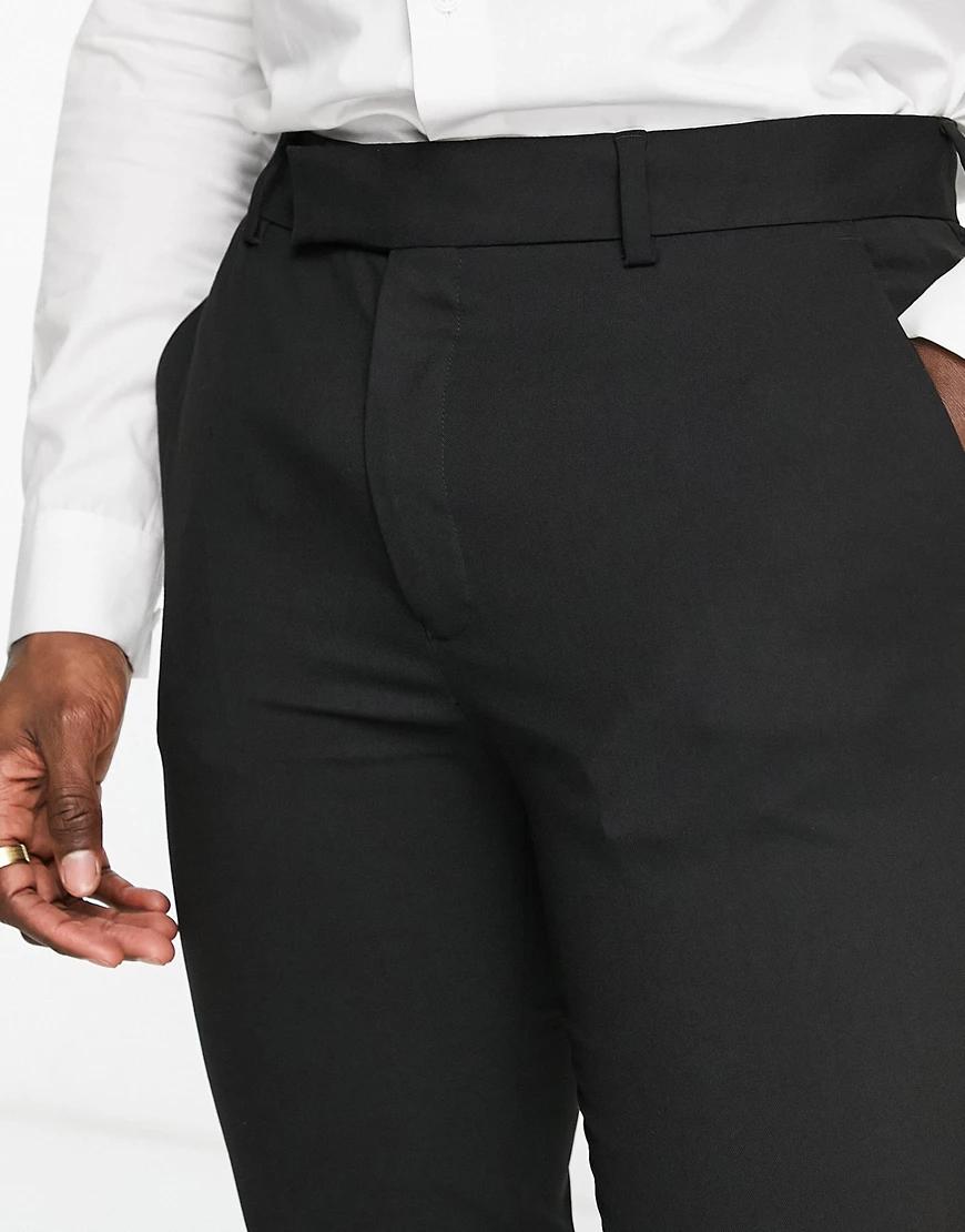 eleganckie czarne spodnie skinny