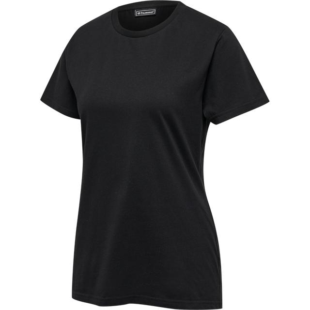 klasyczny gładki czarny t-shirt