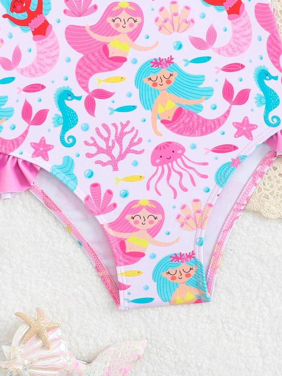 jednoczęściowy strój kąpielowy print