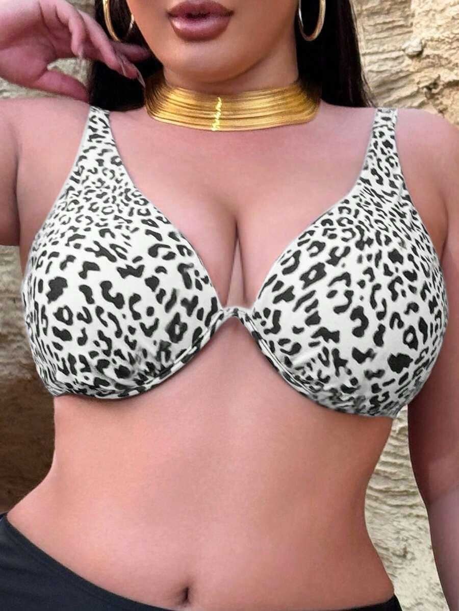 GÓRA OD BIKINI ANIMAL PRINT