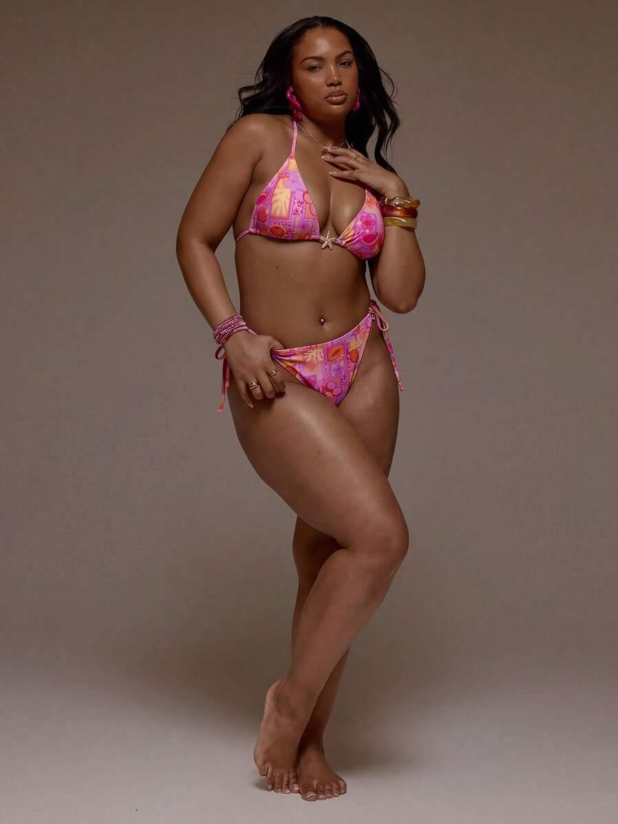 góra od bikini print