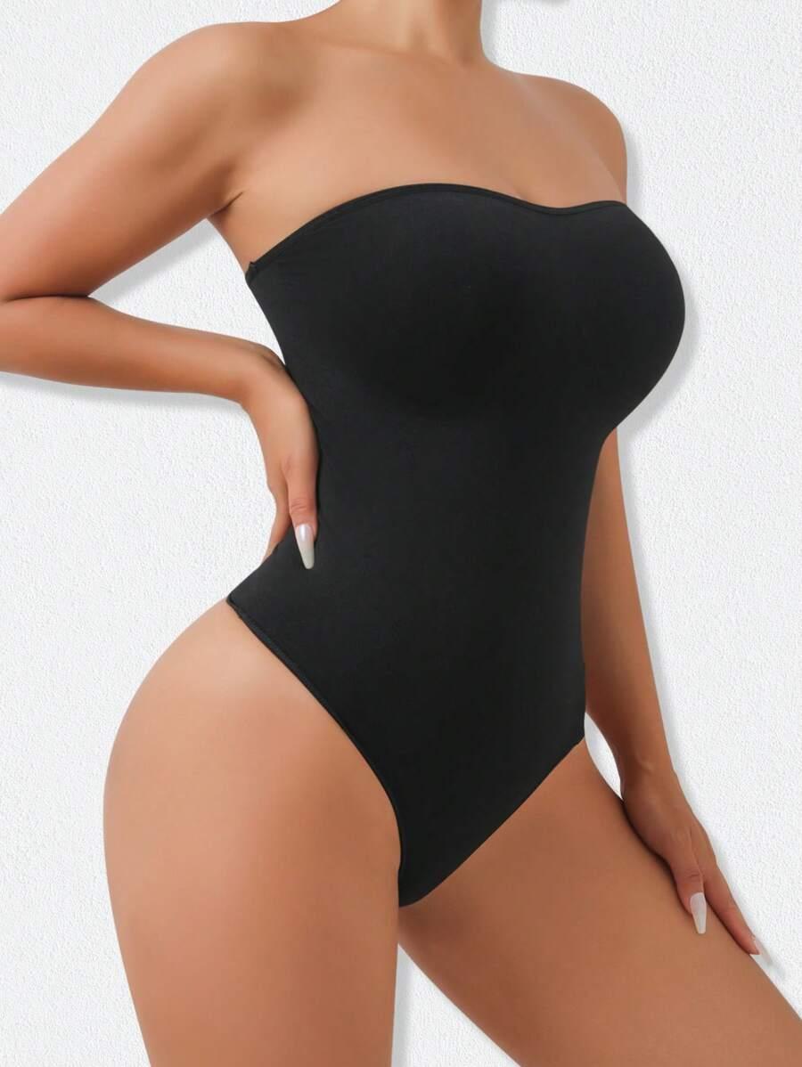 czarne modelujące body