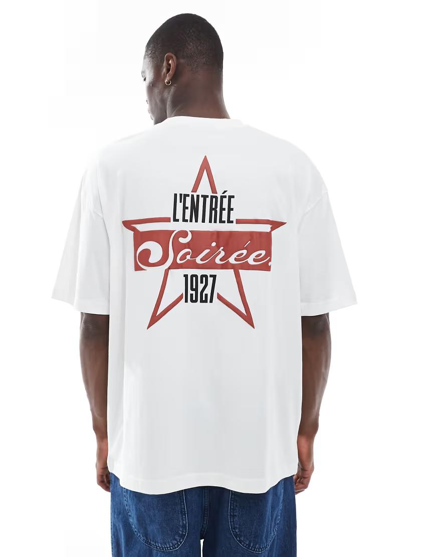 biały t-shirt krótki rękaw