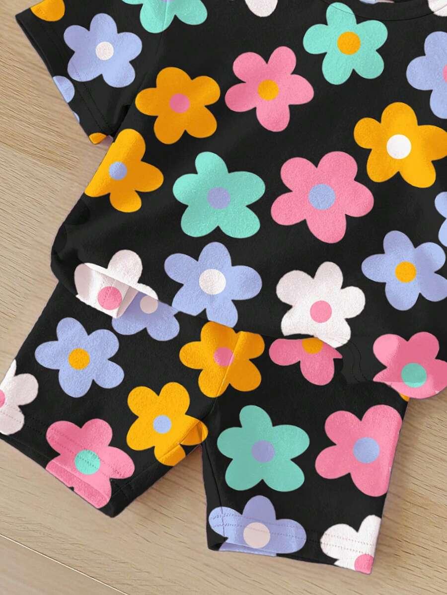 komplet t-shirt spodenki