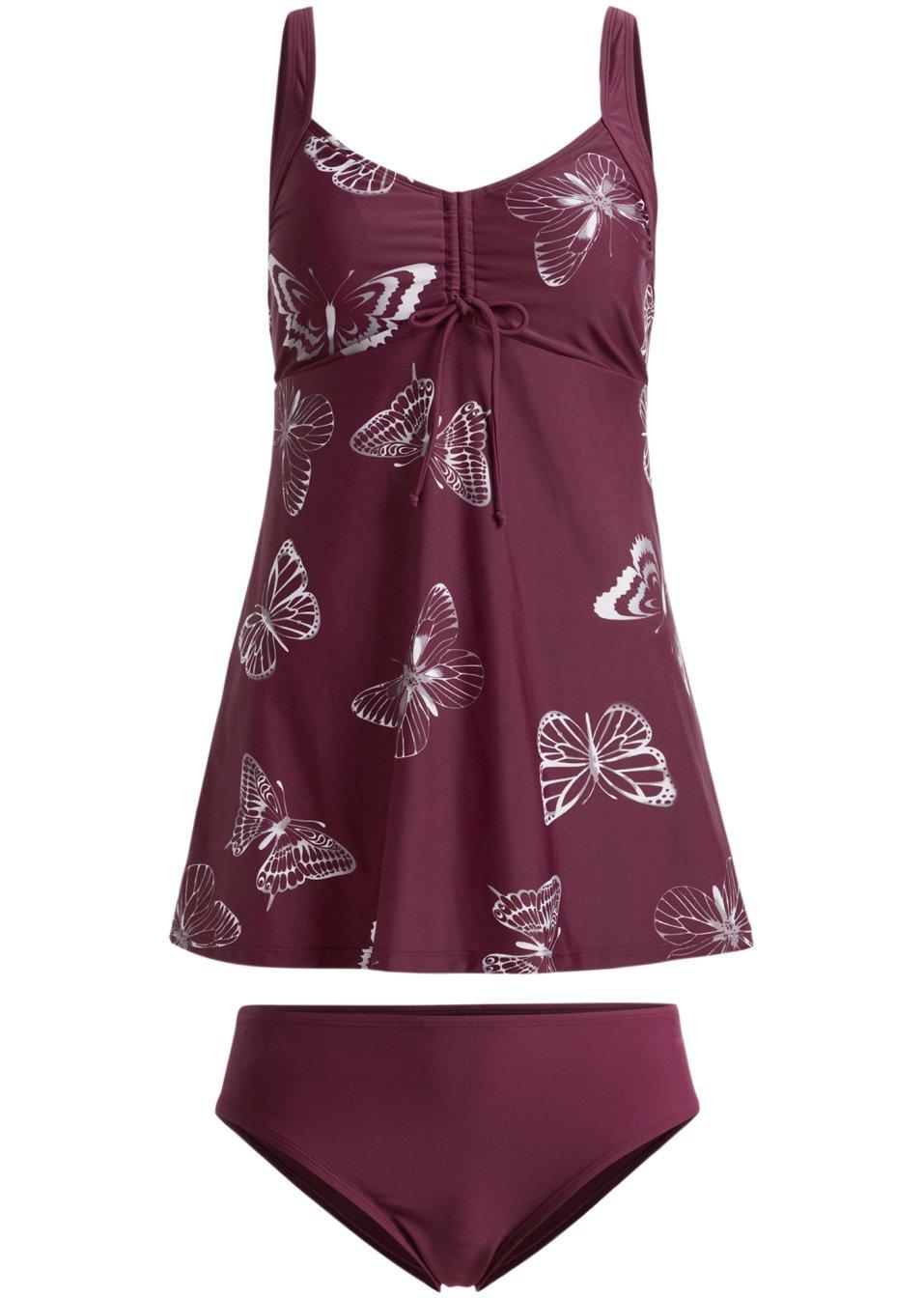 TANKINI DWUCZĘŚCIOWE ZE WZOREM